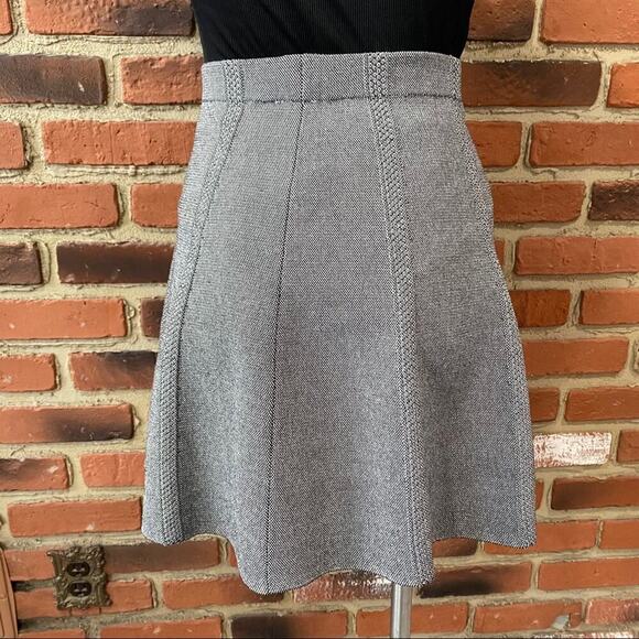 Zara Skirt sz XS A-Line Grey Skirt Skater Skirt whimsigoth - Picture 5 of 9